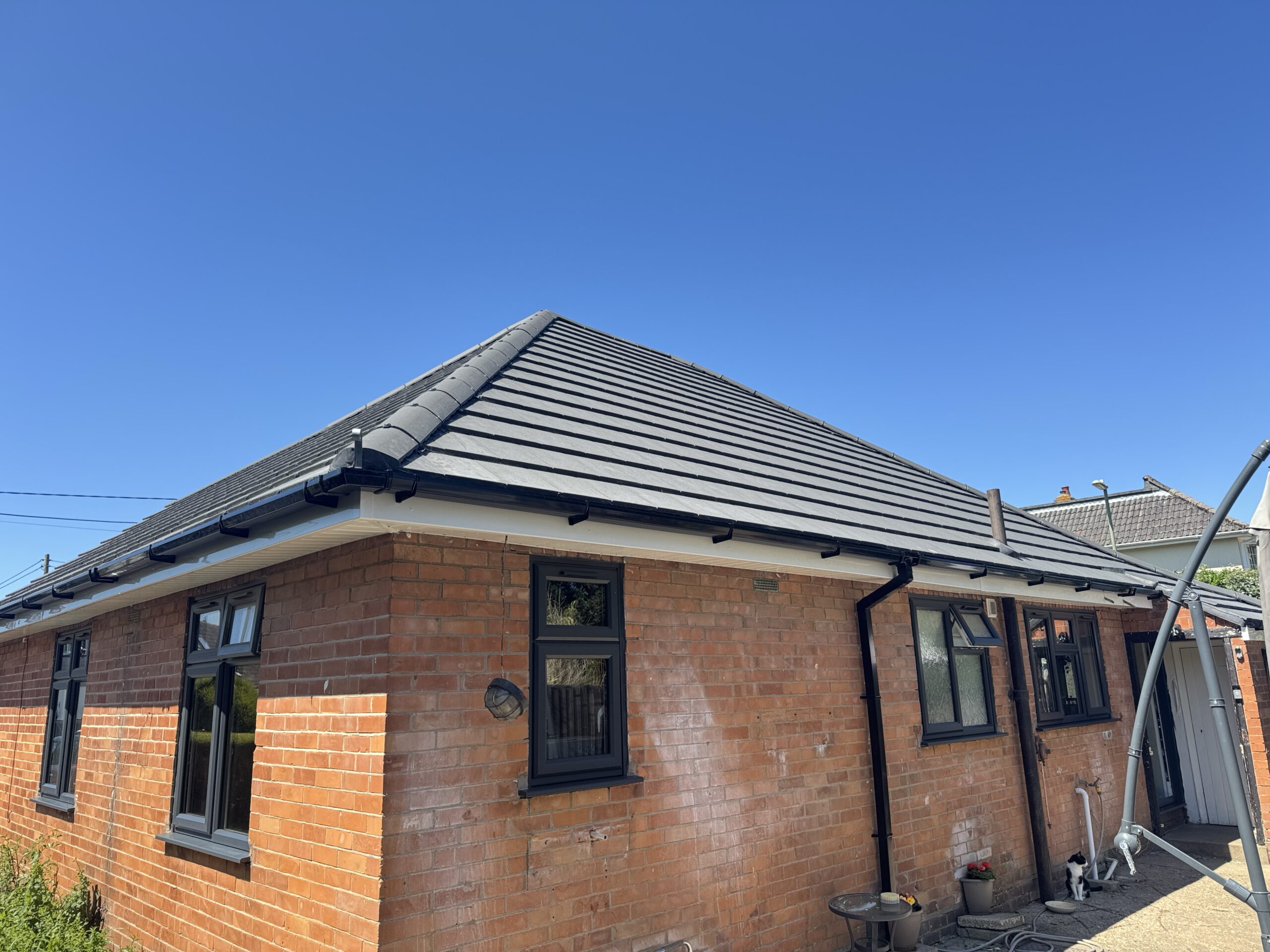 felt roof installation
